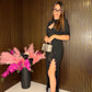 dress midnight lace