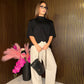 pantalone gessato