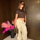 pantalone Safari cream
